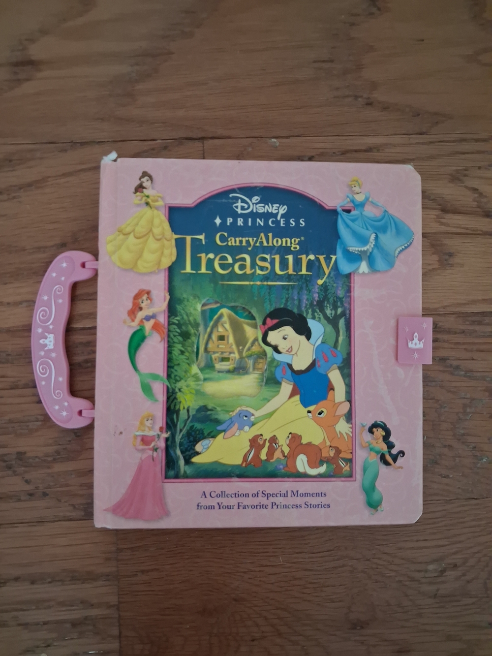 Disney Princess Pink CarryAlong Treasury Book